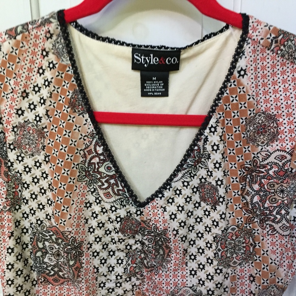 Style & Co. Ruched Top - Picture 5 of 12